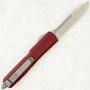 Нож Microtech Ultratech, Stonewash, M390, Aluminum Merlot, 121-10 MR Нож Microtech Ultratech, Stonewash, M390, Aluminum Merlot, 121-10 MR