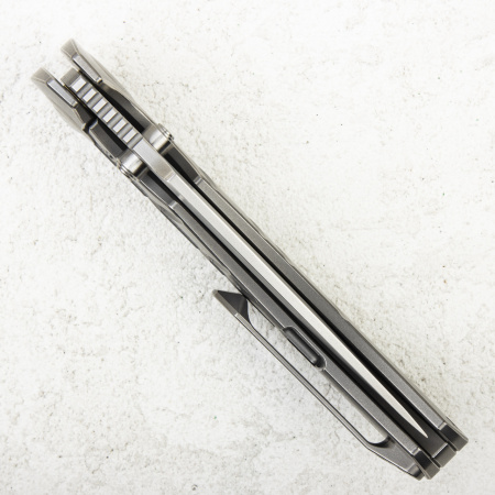 Нож WE Knife Riff-Raff, CPM 20CV, Titanium Bead Blasted - купить в интернет-магазине Blademan