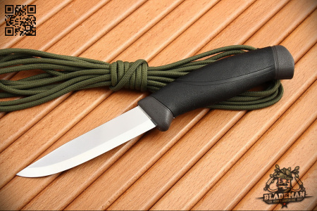 Нож Morakniv Companion Anthracite, нерж. сталь - купить в интернет-магазине Blademan