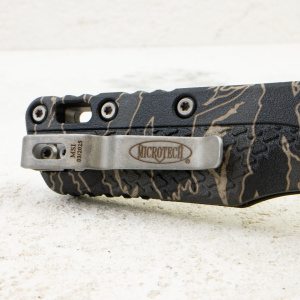 Нож Microtech MSI, Apocalyptic, M390, Polymer Tiger Stripe Camo, 210T-10 Нож Microtech MSI, Apocalyptic, M390, Polymer Tiger Stripe Camo, 210T-10