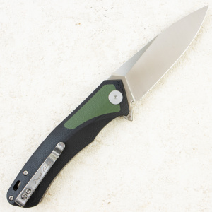 Нож Petrified Fish Pub, D2, Satin, G10 Green/Black Handle, PF838GRS Нож Petrified Fish Pub, D2, Satin, G10 Green/Black Handle, PF838GRS