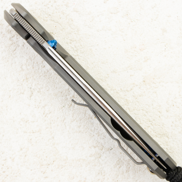 Нож Chris Reeve Large Sebenza 31 Plain, Polished CPM MagnaCut, Titanium Handle, L31-1016