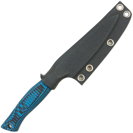 Нож овощной OWL S100 F, N690 Cryo, G10 Black/Blue, Kydex