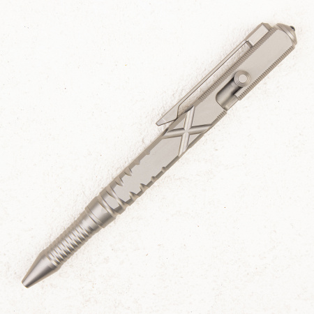 Тактическая ручка WE KNIFE TP-02C Plain, 6AL4V Titanium - купить в интернет-магазине Blademan