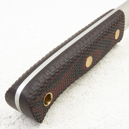 Нож Южный Крест Fox, N690, Конвекс, Микарта Красно-Черная - купить в интернет-магазине Blademan