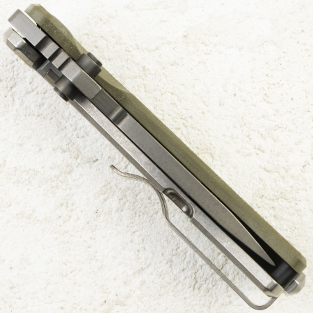 Нож DPX Gear HEST/F Urban, CPM 154, Titanium/G10 OD Green Handle, DPHSF060 Нож DPX Gear HEST/F Urban, CPM 154, Titanium/G10 OD Green Handle, DPHSF060