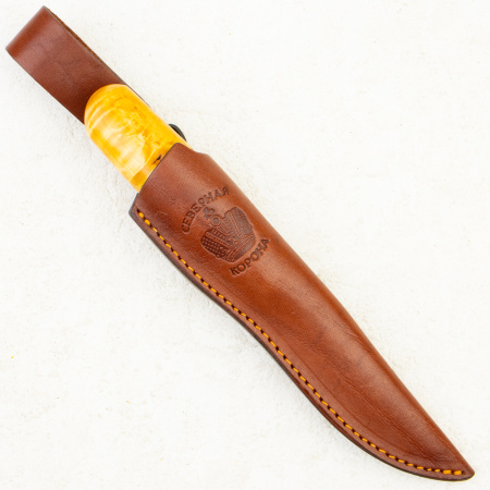 Нож Северная Корона Matti, 95X18, Карельская береза, NC086