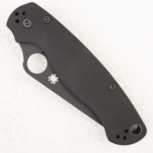 Нож Spyderco Paramilitary 2, S45VN Black, G10 Black, C81GPBK2 Нож Spyderco Paramilitary 2, S45VN Black, G10 Black, C81GPBK2