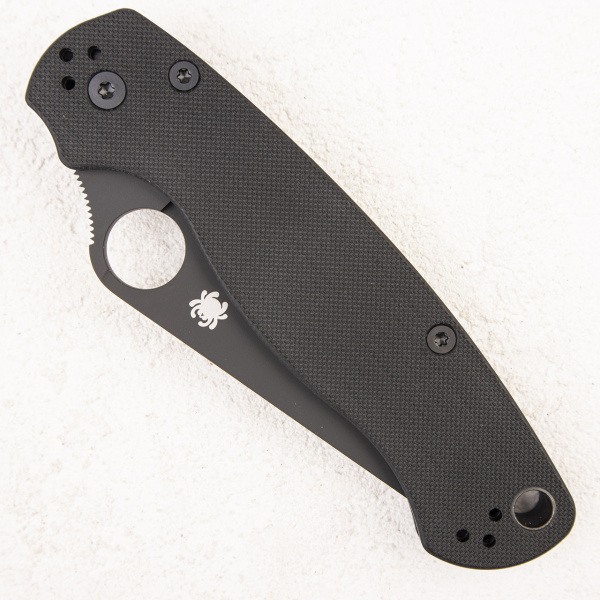 Нож Spyderco Paramilitary 2, S45VN Black, G10 Black, C81GPBK2