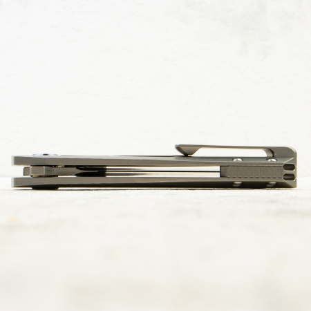 Нож Remette Kestrel, Satin, S35VN, Titanium Gray/Carbon Fiber Handle, RTPO-C Нож Remette Kestrel, Satin, S35VN, Titanium Gray/Carbon Fiber Handle, RTPO-C
