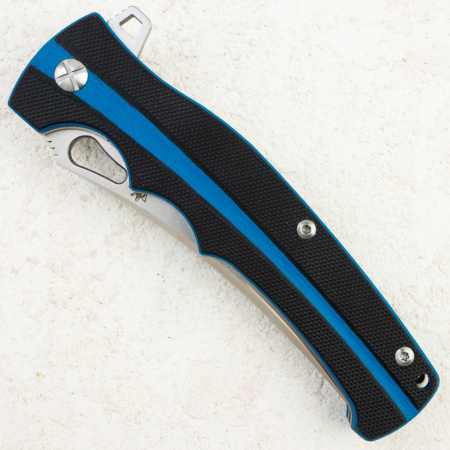 SteelClaw Волна, D2, G10, Чёрно-синий, Satin SteelClaw Волна, D2, G10, Чёрно-синий, Satin