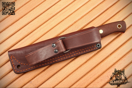 Южный Крест ЯГД, D2, Конвекс, Микарта койот, Насечка - купить в интернет-магазине Blademan