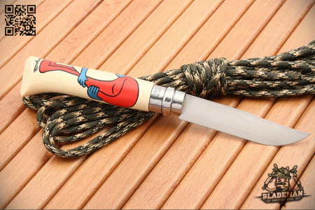 Нож Opinel №8, Edition France by Jeremyville - купить в интернет-магазине Blademan