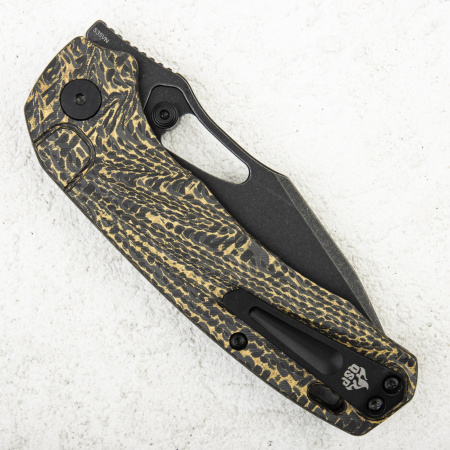 Нож QSP Hornbill, S35VN Black, Golden Carbon Fiber Нож QSP Hornbill, S35VN Black, Golden Carbon Fiber - купить в интернет-магазине Blademan