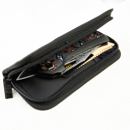 Нож WE Knife Nefaris, Damasteel, Nebula Carbon / Titanium Handle - купить в интернет-магазине Blademan