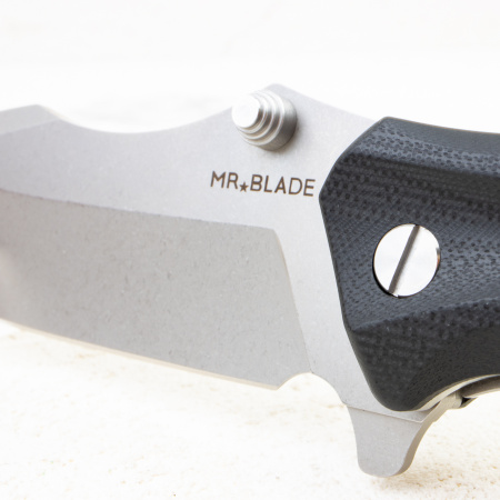 Нож Mr.Blade HT-1, D2 Tool Steel, G10 Black, MB046-SW