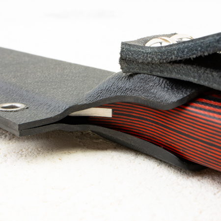 Нож OWL Canadian S F, ELMAX Cryo, G10 Black-Red, Kydex - купить в интернет-магазине Blademan