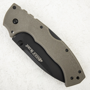 Нож Cold Steel 4-Max Scout,  AUS-10A, Grive-Ex Brown, CS62RQ-DEBK Нож Cold Steel 4-Max Scout,  AUS-10A, Grive-Ex Brown, CS62RQ-DEBK