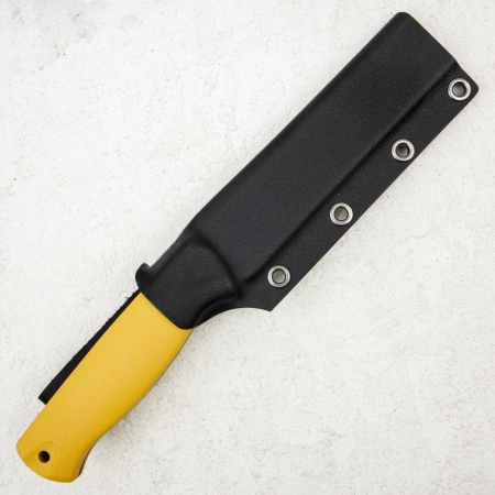 Нож OWL Otus F, ELMAX Cryo, G10 Yellow, Kydex Classic - купить в интернет-магазине Blademan