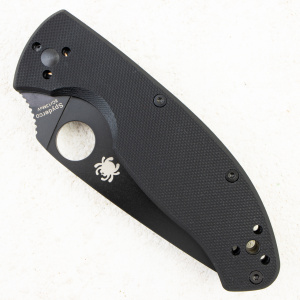 Нож Spyderco Tenacious, 8Cr13MoV, G10 Black, C122GBBKP Нож Spyderco Tenacious, 8Cr13MoV, G10 Black, C122GBBKP