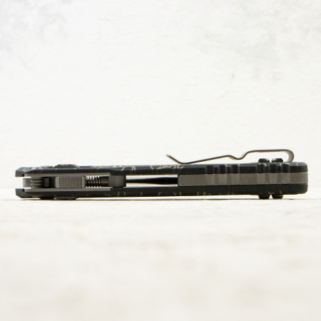 Нож Microtech MSI, Apocalyptic, M390, Polymer Tiger Stripe Camo, 210T-10 Нож Microtech MSI, Apocalyptic, M390, Polymer Tiger Stripe Camo, 210T-10