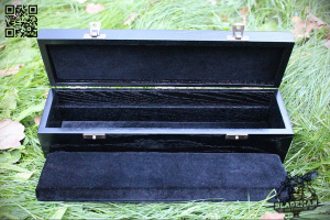 Dubox Шкатулка из Дуба с двойным дном, Черный - купить в интернет-магазине Blademan