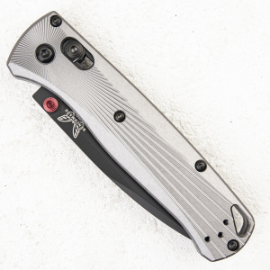 Нож Benchmade Bugout 535BK-4, M390, Aluminum Gray - складной туристические ножи из стали Нож Benchmade Bugout 535BK-4, M390, Aluminum Gray - складной туристические ножи из стали