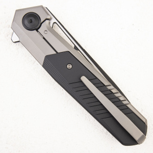 Нож WE Knife Arsenal, 20CV, Titanium Gray/G10 Black - складной туристические ножи из стали Нож WE Knife Arsenal, 20CV, Titanium Gray/G10 Black - складной туристические ножи из стали