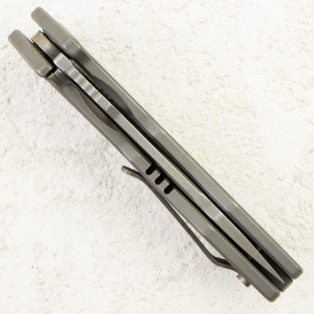 Нож Maxace Panzer, 14C28N, Titanium Gray