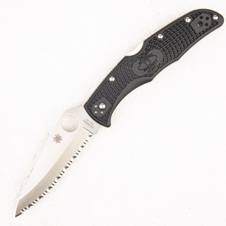 Нож Spyderco Endura 4,C10SBK, VG-10 Full Serrated, FRN Black