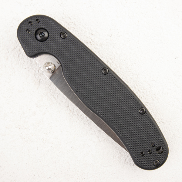 Нож Ontario RAT-2, D2, Satin, Black Nylon, 8828