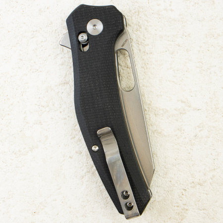 Нож QSP Emu, Stonewashed 14C28N, Micarta Black, QS164-A1 Нож QSP Emu, Stonewashed 14C28N, Micarta Black, QS164-A1