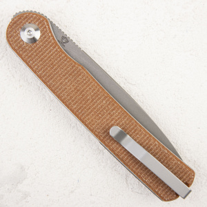 Нож CIVIVI Stylum, 10cr15comov, Micarta Brown, C20010B-A Нож CIVIVI Stylum, 10cr15comov, Micarta Brown, C20010B-A