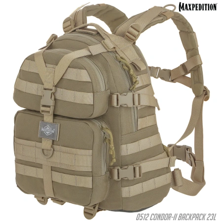 Тактический рюкзак MAXPEDITION Condor-II Hydration Backpack 23L, Khaki, 0512K