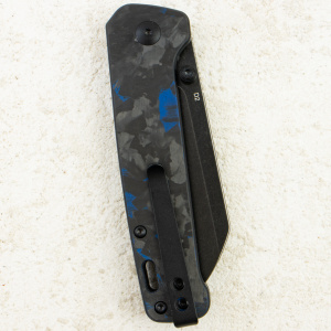 Нож QSP Penguin V2, Black Stonewashed, D2, G10 Black/Blue, QS130-E2 Нож QSP Penguin V2, Black Stonewashed, D2, G10 Black/Blue, QS130-E2