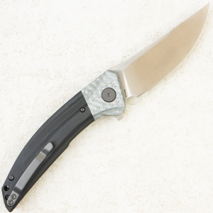 Нож Petrified Fish Deepsea, Satin, K110, Carbon Fiber Handle, PFP05CS Нож Petrified Fish Deepsea, Satin, K110, Carbon Fiber Handle, PFP05CS