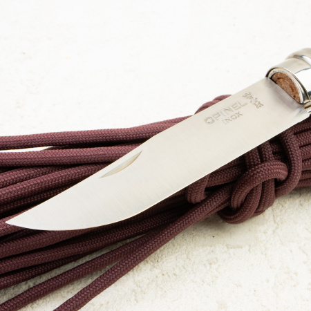 Нож Opinel №8, 12C27, Oak Wood, Гравировка олень, 2332