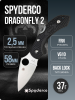 Нож Spyderco Dragonfly 2, VG-10, FRN Black, C28PBK2