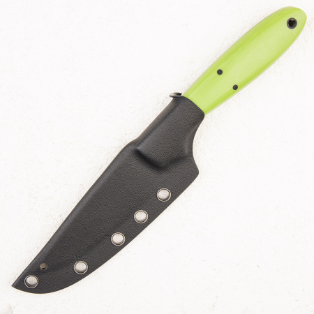 Нож Apus Knives Wilson, N690, G10 Green, Kydex Black