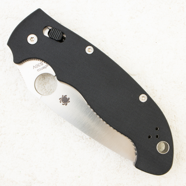 Нож Spyderco Manix 2 XL, CPM S30V, G10 Black, C95GP2
