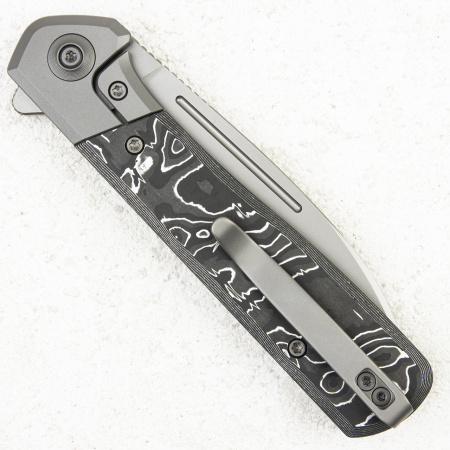 Нож WE Knife Soothsayer, 20CV, Titanium/Aluminum Foil with Carbon Нож WE Knife Soothsayer, 20CV, Titanium/Aluminum Foil with Carbon - купить в интернет-магазине Blademan