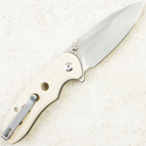 Нож CIVIVI Triptych, Satin, 14C28N, G10 Ivory Handle, C23085B-2 Нож CIVIVI Triptych, Satin, 14C28N, G10 Ivory Handle, C23085B-2