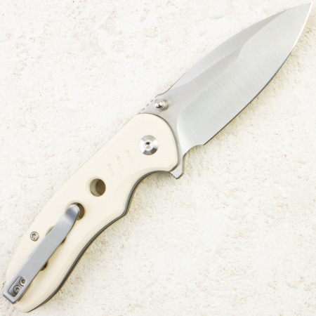 Нож CIVIVI Triptych, Satin, 14C28N, G10 Ivory Handle, C23085B-2 Нож CIVIVI Triptych, Satin, 14C28N, G10 Ivory Handle, C23085B-2