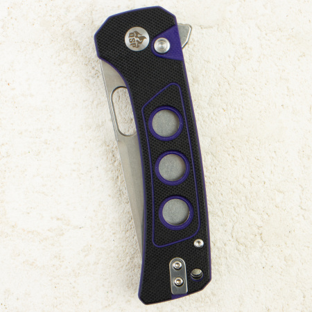 Нож QSP Unicorn, Stonewashed 14C28N, G10 Black/Purple, QS156-B1 Нож QSP Unicorn, Stonewashed 14C28N, G10 Black/Purple, QS156-B1