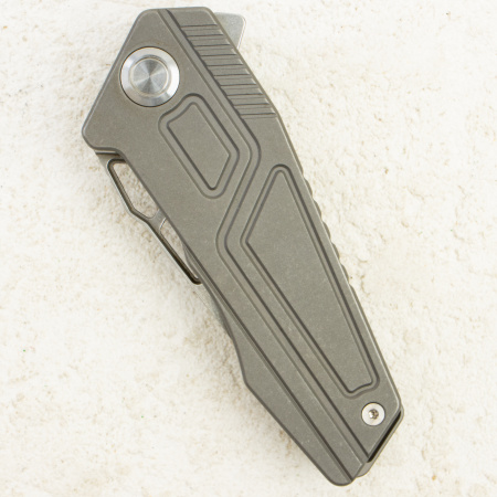 Нож Maxace Panzer, 14C28N, Titanium Gray
