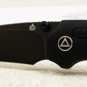 Нож QSP Vault, Black Stonewashed 14C28N, Aluminium Bolster/Micarta Black, QS157-A2 Нож QSP Vault, Black Stonewashed 14C28N, Aluminium Bolster/Micarta Black, QS157-A2