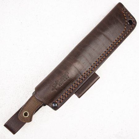 Нож Южный Крест Шершень L, N690, Конвекс, Микарта Койот, Насечка - купить в интернет-магазине Blademan