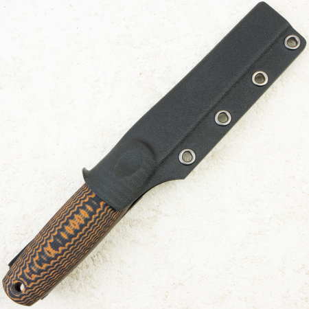 Нож OWL North S F, N690 Cryo, G10 Black/Orange Handle, Kydex