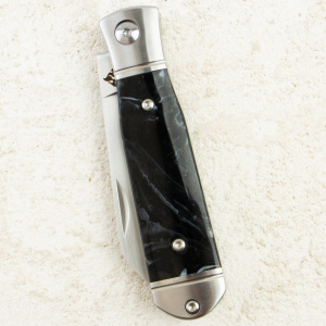 Нож QSP Jumping Jack, Satin, 14C28N, Resin Black/White Handle, QS167-C Нож QSP Jumping Jack, Satin, 14C28N, Resin Black/White Handle, QS167-C