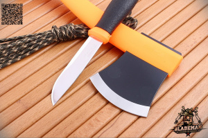 Набор Morakniv Outdoor Kit MG, нож Mora 2000, топор, оранжевый Набор Morakniv Outdoor Kit MG, нож Mora 2000, топор, оранжевый - купить в интернет-магазине Blademan